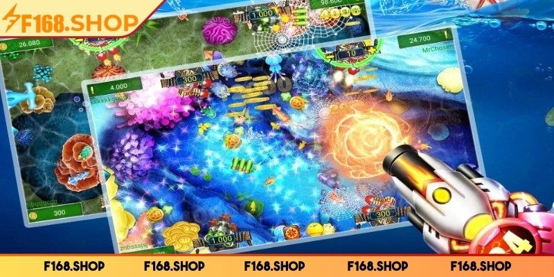 Các loại vũ khí có mặt trong đánh cá vui vẻ 