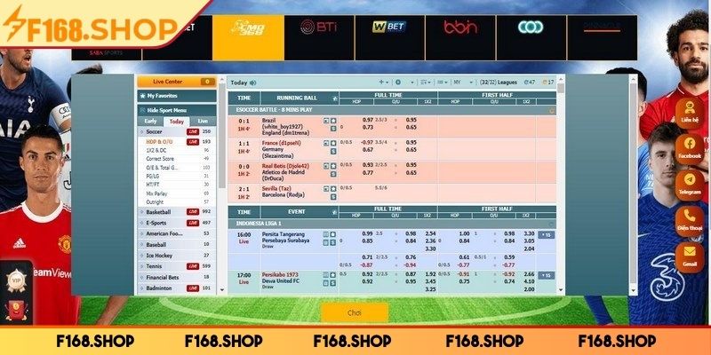 Theo dõi biến động odds để chơi