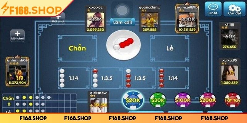 Hình thước cược chẵn lẻ hấp dẫn